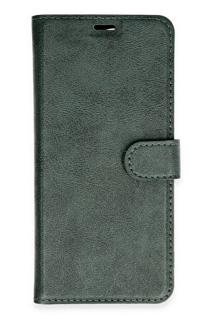 Realme C65 Kılıf Trend S Plus Kapaklı Kılıf - Yeşil