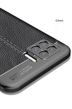 Oppo A73 Kılıf Auto Focus Kapak - Siyah