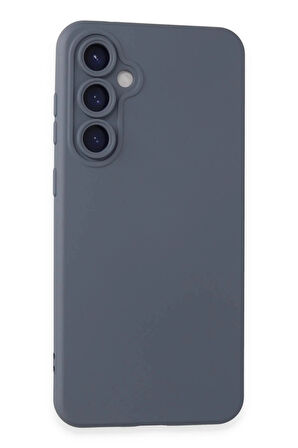 Samsung Galaxy S24 Kılıf Nano içi Kadife Silikon - Gri
