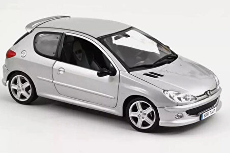 Dianomi norev 1:18 ÖLÇEK PEUGEOT 206 /DİECAST METAL MODEL 