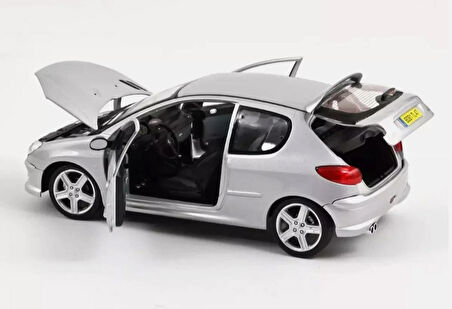Dianomi norev 1:18 ÖLÇEK PEUGEOT 206 /DİECAST METAL MODEL 