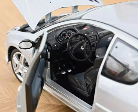 Dianomi norev 1:18 ÖLÇEK PEUGEOT 206 /DİECAST METAL MODEL 