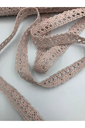 5 Metre Pamuk Dantel Şerit 1.7 Cm Kopanaki Güpür