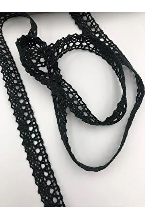 5 Metre Pamuk Dantel Şerit 1.7 Cm Kopanaki Güpür
