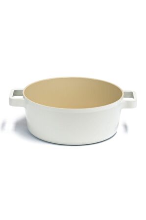 Fika Cam Kapaklı Alüminyum Döküm Tencere 22 Cm X 9 Cm