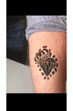 Asi Triballer 5 Adet Geçici Dövme Kına Şablonu