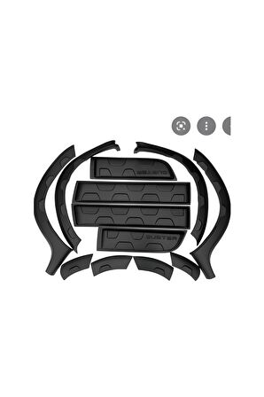 2018 Dacia Duster Düz Dodik Seti 12+2