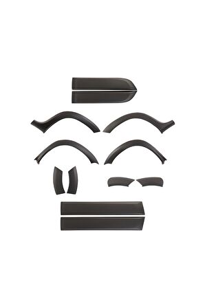 2018 Dacia Duster Düz Dodik Seti 12+2