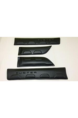 Otomotiv Dacia Duster Damalı Kapı Dodik Set 4 Parça 2018 Sonrası Siyah