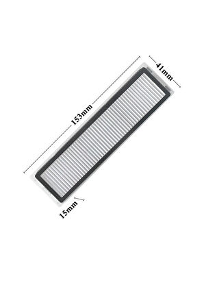 Dreame Xiaomi D10S - D10S Pro Uyumlu Yedek Fırça Filtre Seti