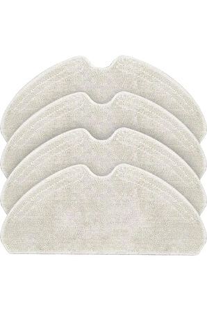 Dreame D10s Pro F9 Pro D9 Max uyumlu 4 adet mop paspas bezi