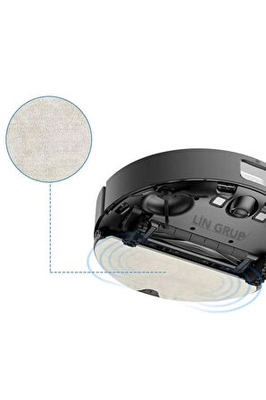 D10S Pro Uyumlu 3 adet mop paspas bezi