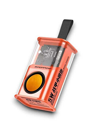 D11 Speaker - Şarj Edilebilir, Android ve iOS Uyumlu Hoparlör