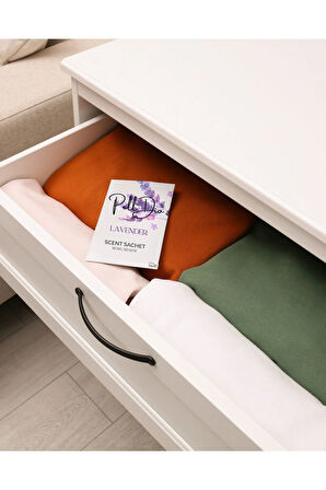 3'lü Lavanta Dolap Ayakkabılık Ve Çekmece Parfümlü Kese Kokusu Oda Koku Kesesi