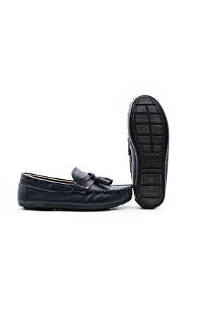 Rok Hakiki Gerçek Deri Çocuk Ayakkabısı D1605