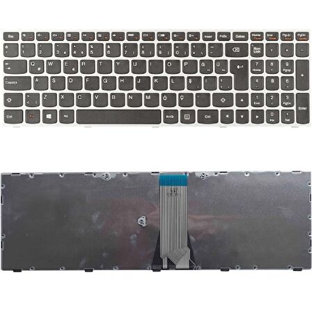 Lenovo G51-35, G5135, 80M8 Uyumlu Klavye Tuş Takımı Tuş Seti Gri TR