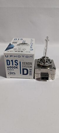 Photon D1S 6000K +%50 Fazla Işık Xenon Ampul