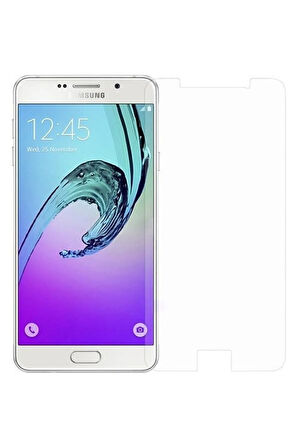 Samsung Galaxy A8 Ekran Koruyucu Cam Tam Uyumlu Temperli Cam Kırılmaz Cam