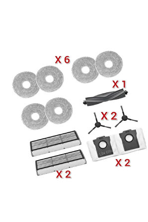 Dreame D20 Ultra uyumlu yedek parça seti