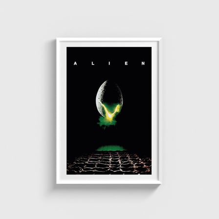 Alien (1979) Film Posteri Tablo Çerçeveli Poster Duvar Dekorasyonu
