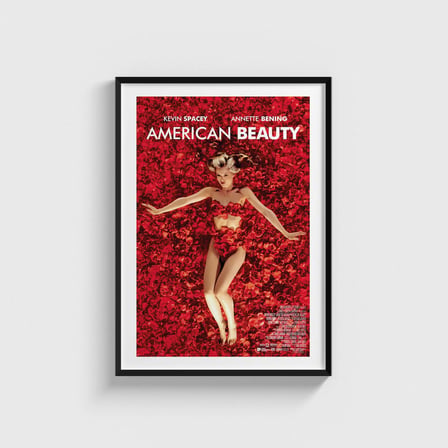 American Beauty (1999) Film Posteri Tablo Çerçeveli Poster Duvar Dekorasyonu