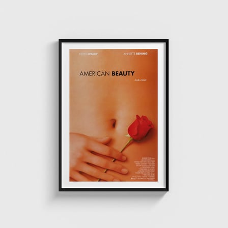 American Beauty (1999) Film Posteri Tablo Çerçeveli Poster Duvar Dekorasyonu