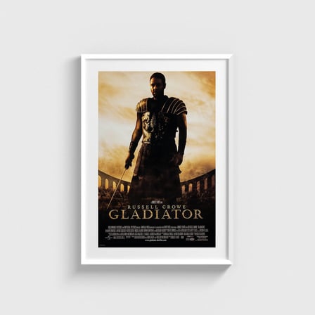 Gladiator (2000) Film Posteri Tablo Çerçeveli Poster Duvar Dekorasyonu