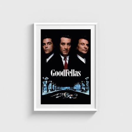 GoodFellas (1990) Film Posteri Tablo Çerçeveli Poster Duvar Dekorasyonu