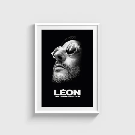 Léon The Professional (1994) Film Posteri Tablo Çerçeveli Poster Duvar Dekorasyonu