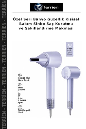 Özel Seri Banyo Güzellik Kişisel Bakım Sinbo Saç Kurutma ve Şekillendirme Makinesi