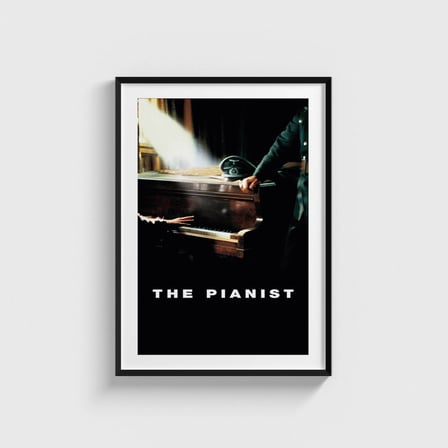 The Pianist (2002) Film Posteri Tablo Çerçeveli Poster Duvar Dekorasyonu