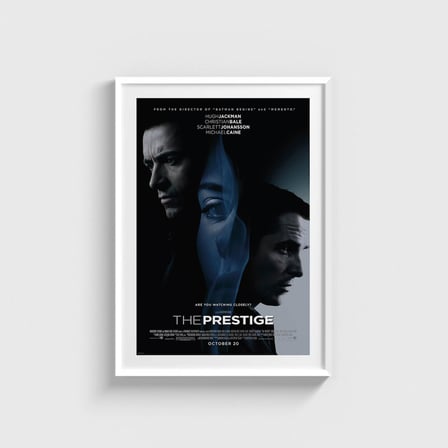 The Prestige (2006) Film Posteri Tablo Çerçeveli Poster Duvar Dekorasyonu