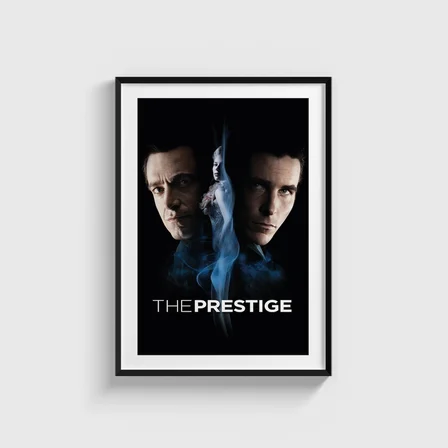 The Prestige (2006) Film Posteri Tablo Çerçeveli Poster Duvar Dekorasyonu