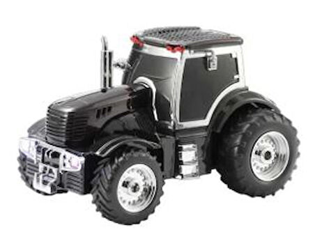 Siyah Traktör Tasarım USB/FM Radyo Bluetooth Hoparlör Speaker