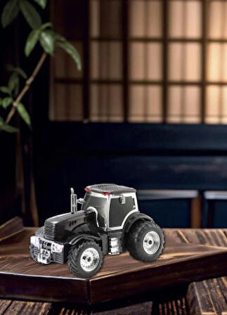 Siyah Traktör Tasarım USB/FM Radyo Bluetooth Hoparlör Speaker