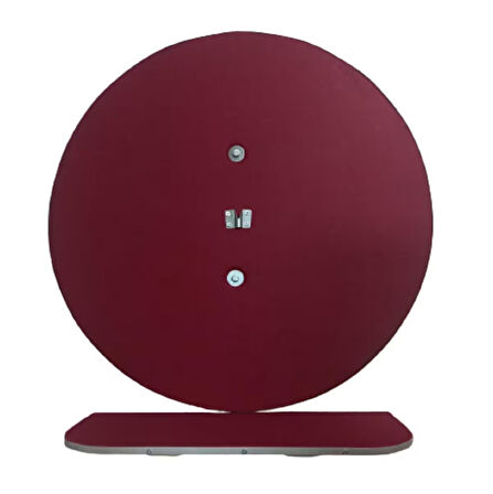 Raf Düzenekli Tripod Ayaklı Dart Arkalık Stand Seti. Bordo Renk