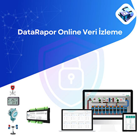 Datarapor On-Line Veri Izleme -Web Scada - Enerji- Proses-Üretim Veri Toplama- Bakım Yönetimi-Fabrika Sensör Izleme-Datalogger