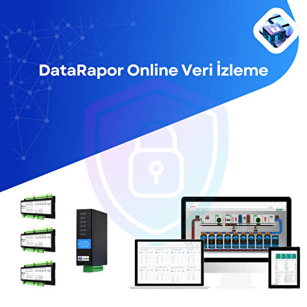 Datarapor On-Line Veri Izleme -Web Scada - Enerji- Proses-Üretim Veri Toplama- Bakım Yönetimi-Fabrika Sensör Izleme-Datalogger