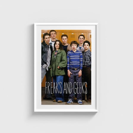 Freaks and Geeks Dizi Posteri Tablo Çerçeveli Poster Duvar Dekorasyonu