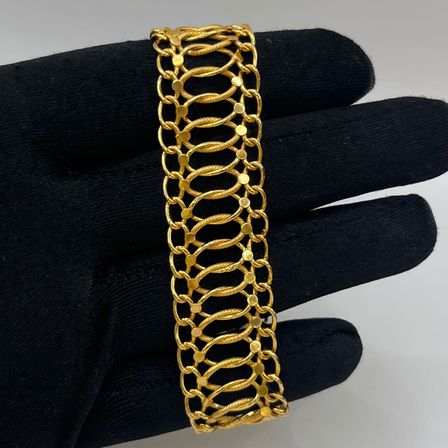 Fidan Halat Altın Bileklik 22 Ayar 14.04gr