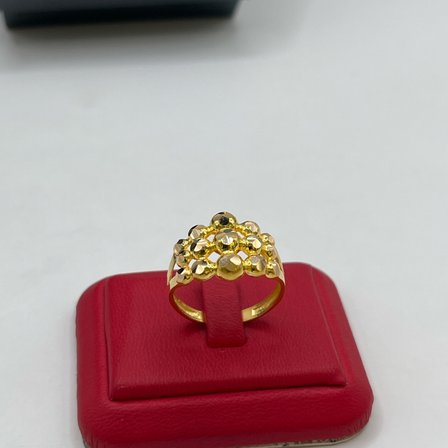 Dorika Top Top Altın Yüzük 22 Ayar 4.39 Gram Kadın Hediye
