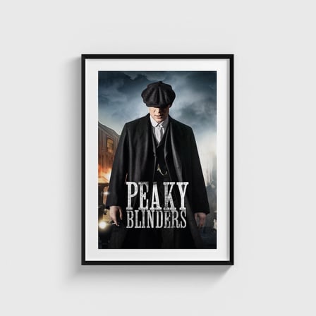 Peaky Blinders Dizi Posteri Tablo Çerçeveli Poster Duvar Dekorasyonu