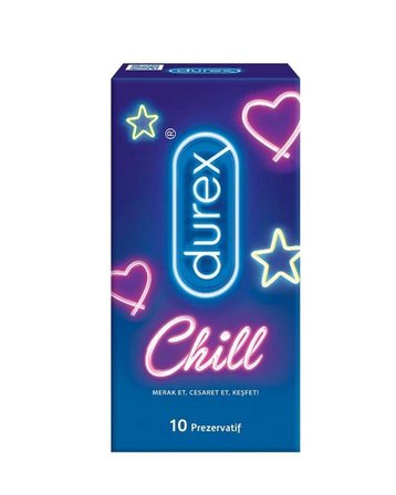 Durex Chill Prezervatif 10 Adet