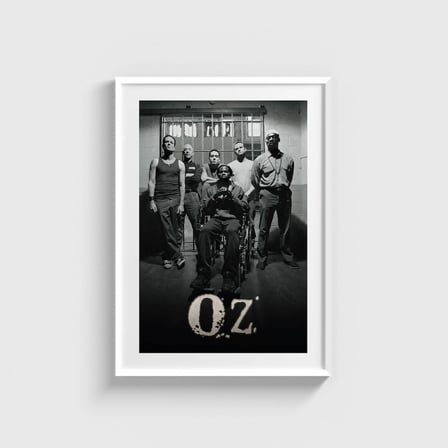 OZ Dizi Posteri Tablo Çerçeveli Poster Duvar Dekorasyonu