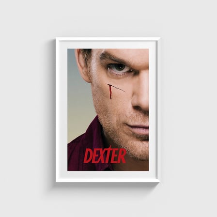 Dexter Dizi Film Posteri Tablo Çerçeveli Poster Duvar Dekorasyonu