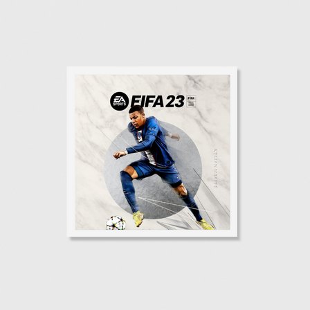 FIFA 23 Oyun Posteri Oyuncu Dekoru Gamer Decor Tablo Çerçeveli Poster Duvar Dekorasyonu