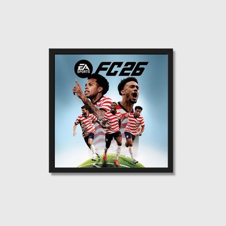 FIFA 26 Oyun Posteri Oyuncu Dekoru Gamer Decor Tablo Çerçeveli Poster Duvar Dekorasyonu