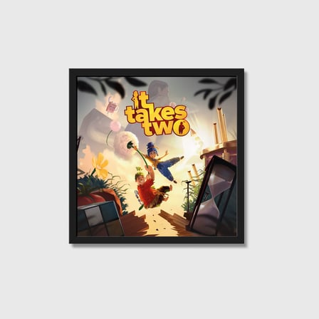 It Takes Two Oyun Posteri Oyuncu Dekoru Gamer Decor Tablo Çerçeveli Poster Duvar Dekorasyonu