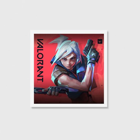 Valorant Oyun Posteri Oyuncu Dekoru Gamer Decor Tablo Çerçeveli Poster Duvar Dekorasyonu