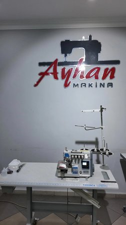 YUKİ D5F-5 İPLİK FULL OTOMATİK OVERLOK MAKİNASI